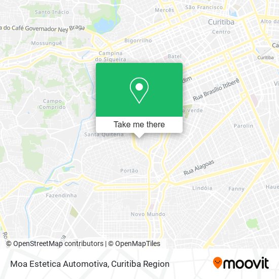 Moa Estetica Automotiva map