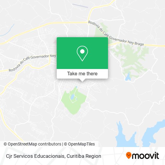 Cjr Servicos Educacionais map