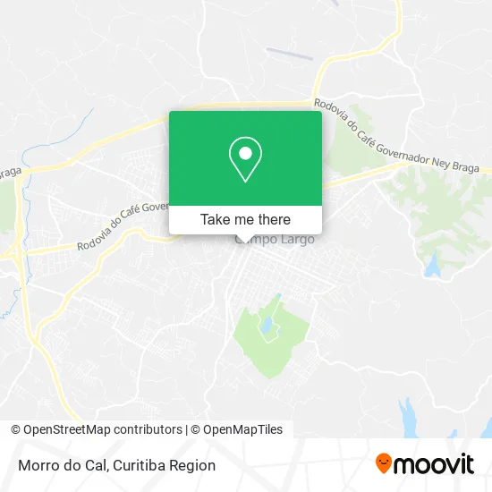 Morro do Cal map