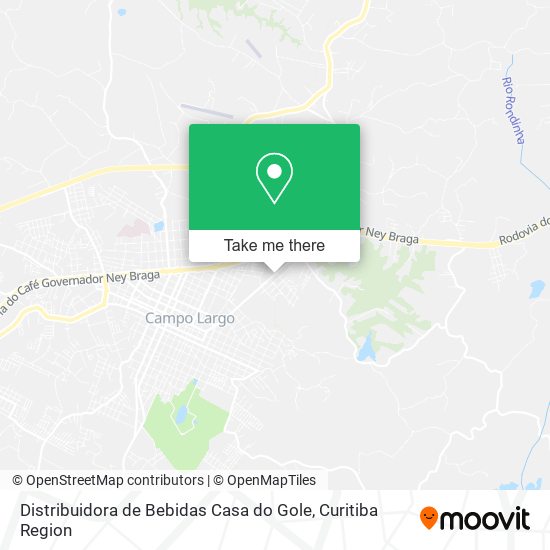 Distribuidora de Bebidas Casa do Gole map