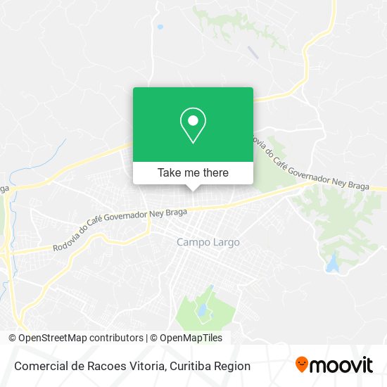 Mapa Comercial de Racoes Vitoria