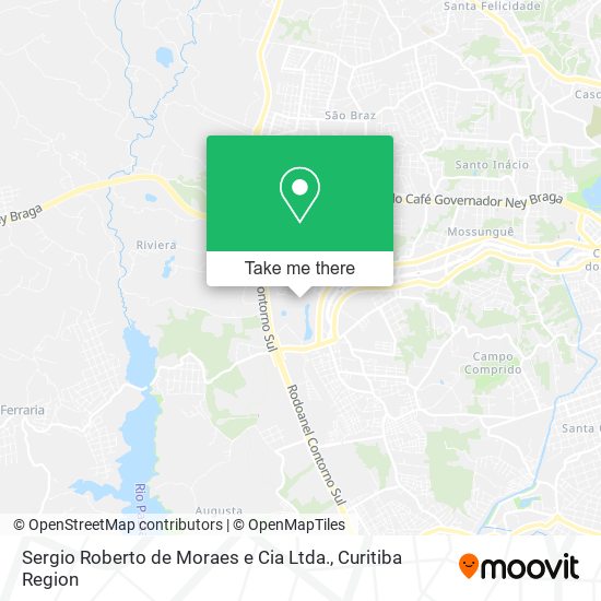 Sergio Roberto de Moraes e Cia Ltda. map