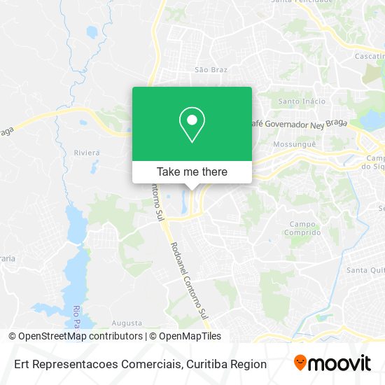 Ert Representacoes Comerciais map