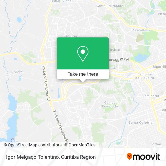 Igor Melgaço Tolentino map
