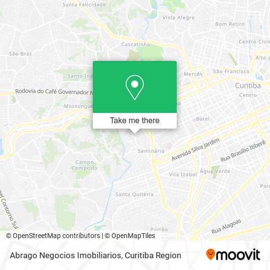 Abrago Negocios Imobiliarios map