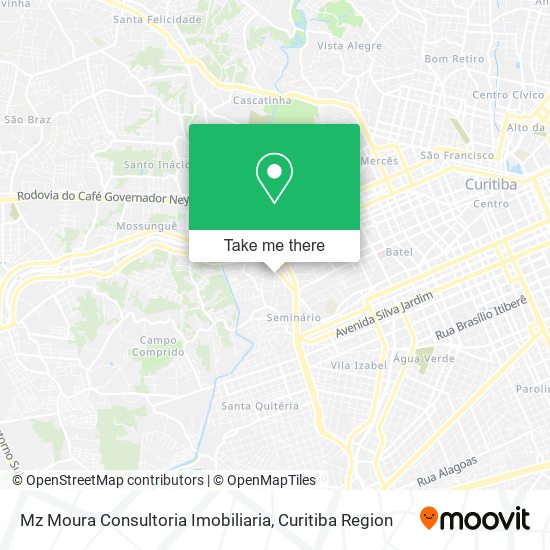 Mz Moura Consultoria Imobiliaria map