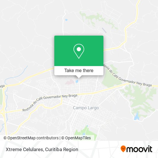 Xtreme Celulares map