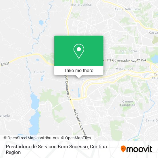 Prestadora de Servicos Bom Sucesso map