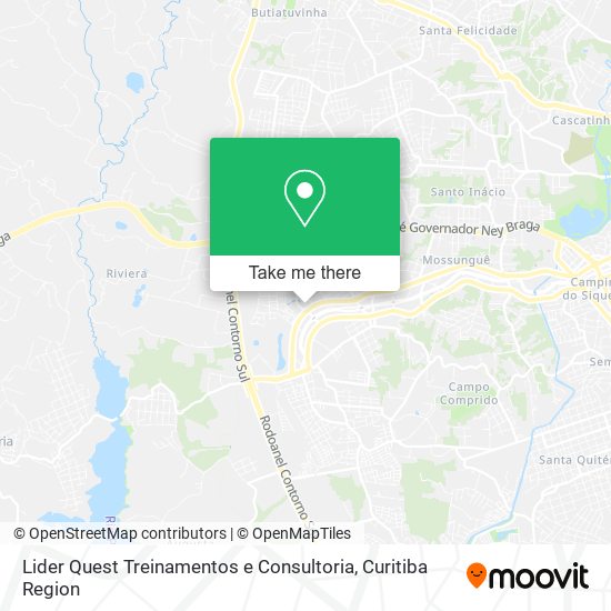 Lider Quest Treinamentos e Consultoria map