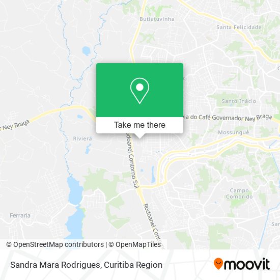 Sandra Mara Rodrigues map