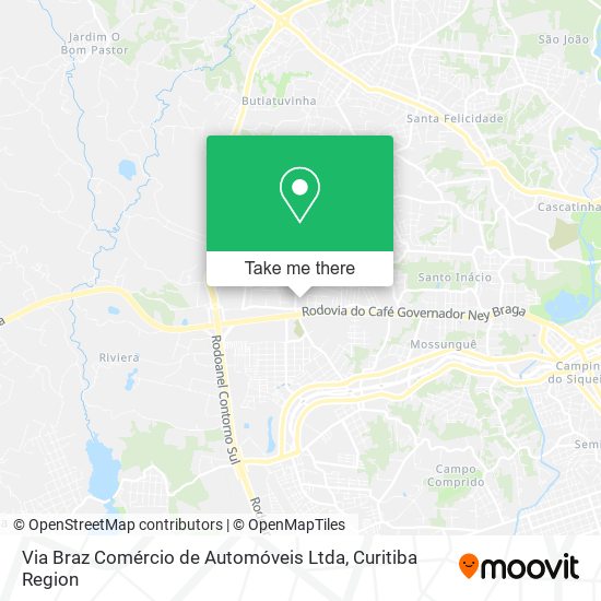 Via Braz Comércio de Automóveis Ltda map