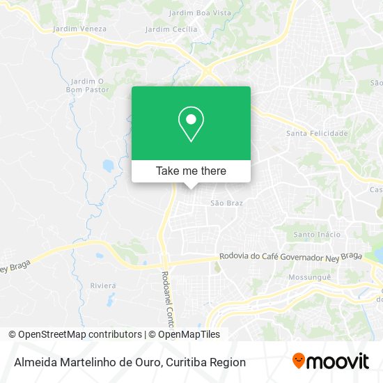 Almeida Martelinho de Ouro map