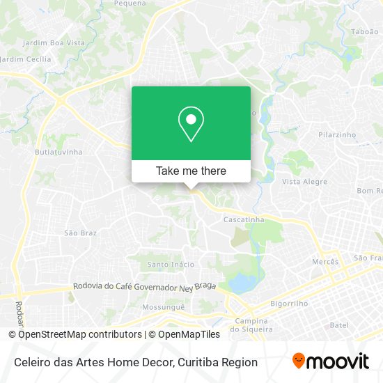 Celeiro das Artes Home Decor map