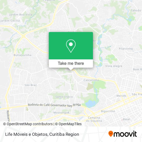 Mapa Life Móveis e Objetos