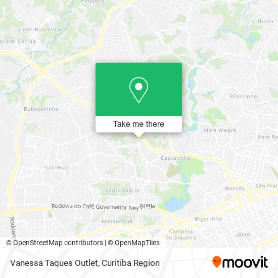 Vanessa Taques Outlet map