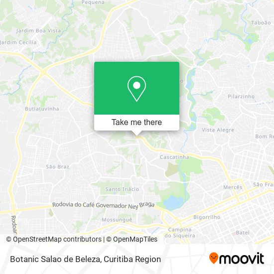 Botanic Salao de Beleza map