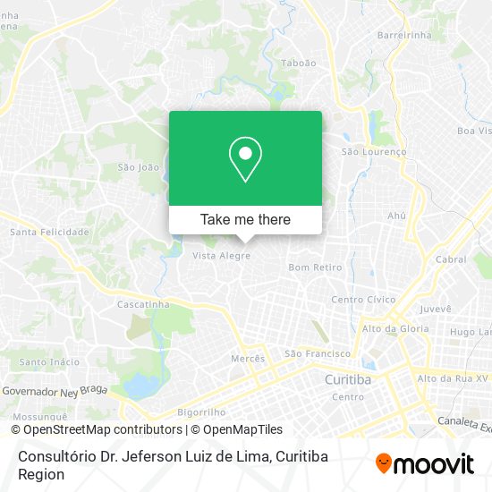 Consultório Dr. Jeferson Luiz de Lima map