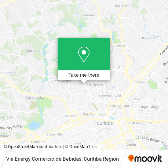 Via Energy Comercio de Bebidas map