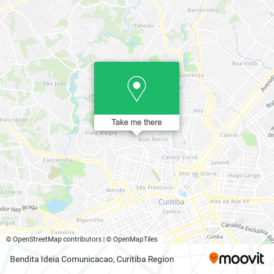 Bendita Ideia Comunicacao map