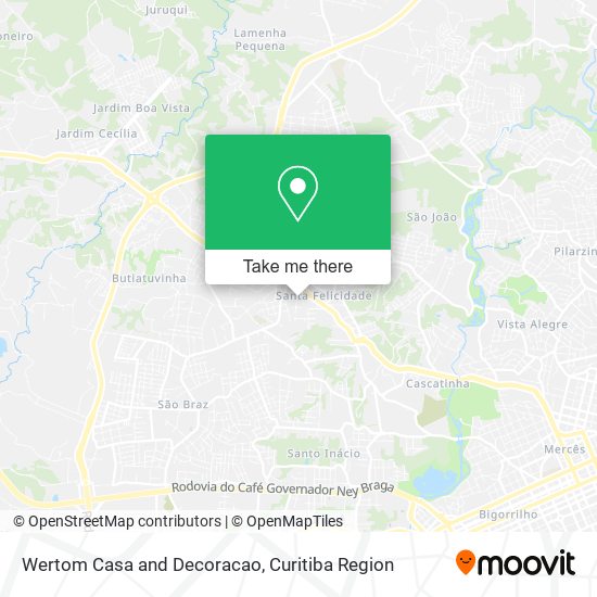 Wertom Casa and Decoracao map