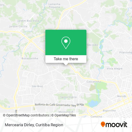 Mercearia Dirley map