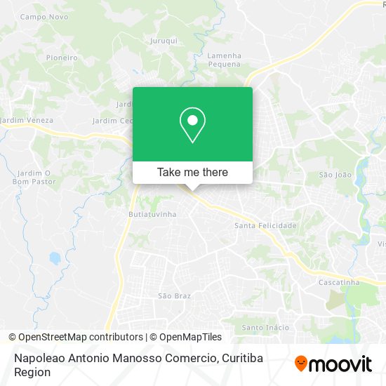 Napoleao Antonio Manosso Comercio map