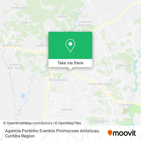 Mapa Agencia Portinho Eventos Promocoes Artisticas