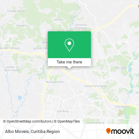 Albo Moveis map