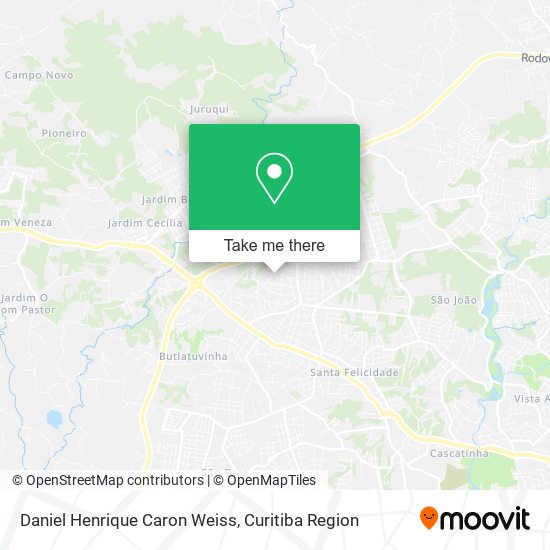 Daniel Henrique Caron Weiss map