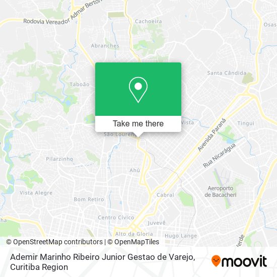 Ademir Marinho Ribeiro Junior Gestao de Varejo map