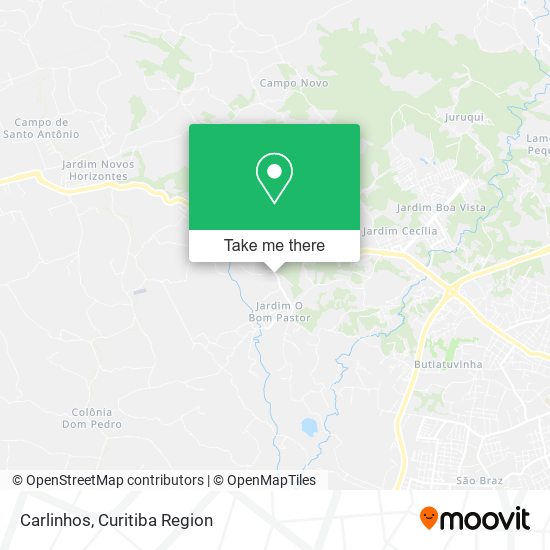 Carlinhos map