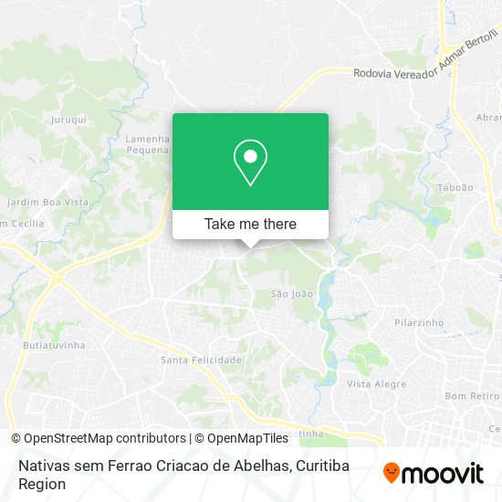 Nativas sem Ferrao Criacao de Abelhas map