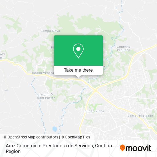 Amz Comercio e Prestadora de Servicos map