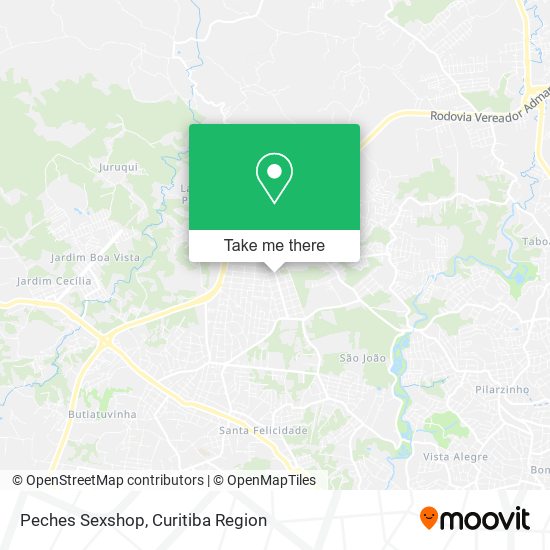 Peches Sexshop map