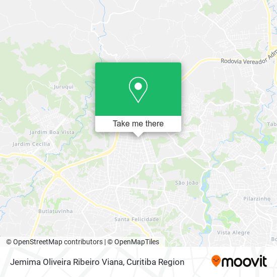 Jemima Oliveira Ribeiro Viana map