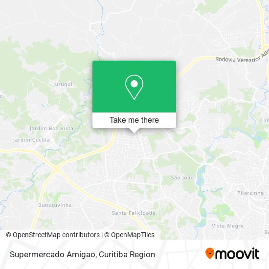 Supermercado Amigao map