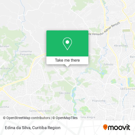 Edina da Silva map