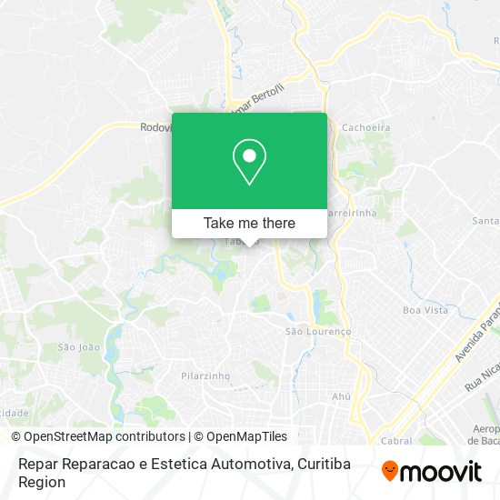 Repar Reparacao e Estetica Automotiva map