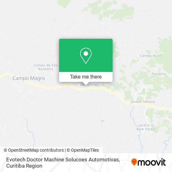 Evotech Doctor Machine Solucoes Automotivas map