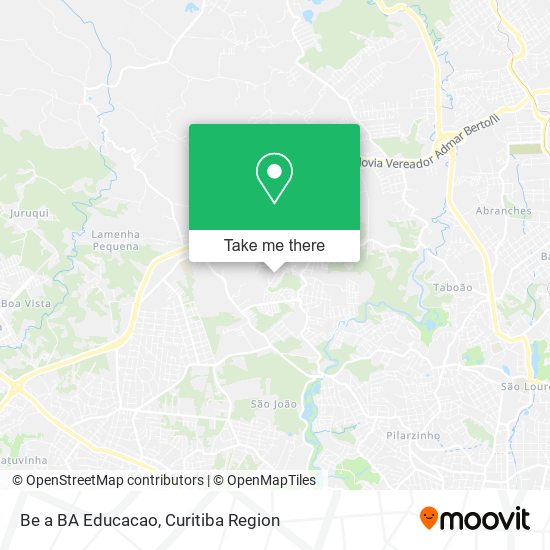 Be a BA Educacao map