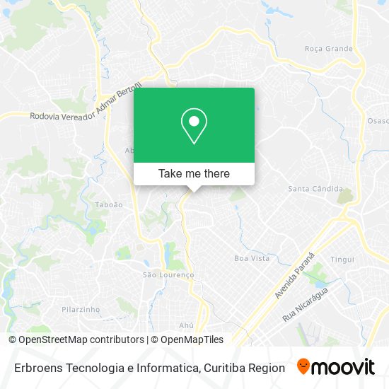 Erbroens Tecnologia e Informatica map