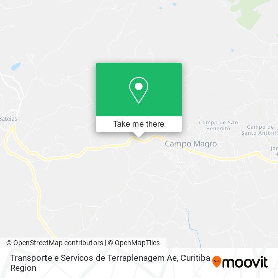 Transporte e Servicos de Terraplenagem Ae map