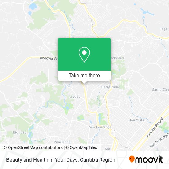 Beauty and Health in Your Days map