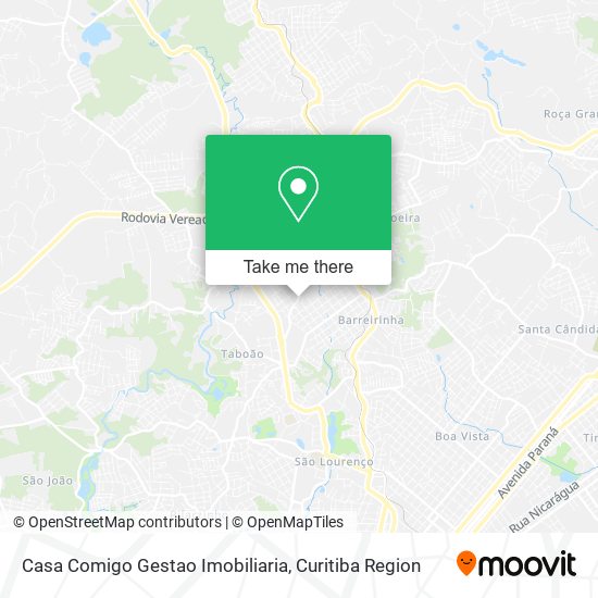 Casa Comigo Gestao Imobiliaria map