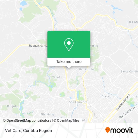 Vet Care map