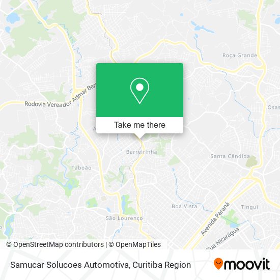 Samucar Solucoes Automotiva map