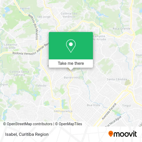 Isabel map