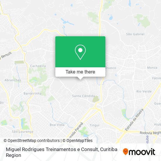 Miguel Rodrigues Treinamentos e Consult map