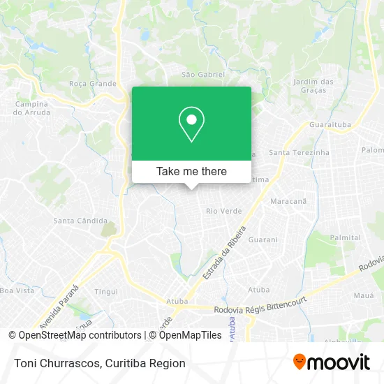 Toni Churrascos map