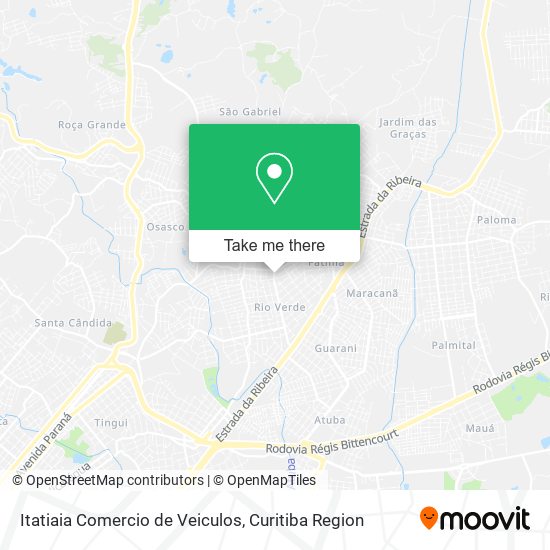 Itatiaia Comercio de Veiculos map
